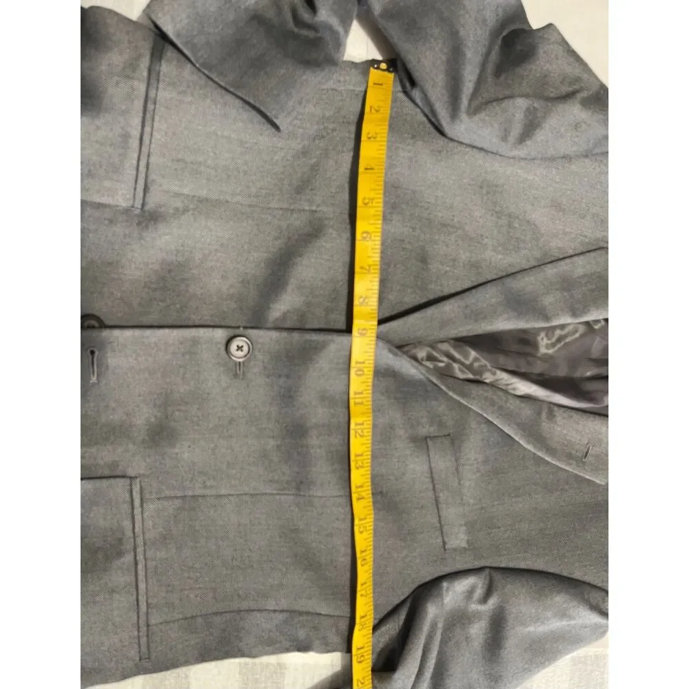 Lauren Ralph Lauren blazer sport coat herringbone gray business accademia men18R